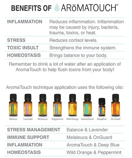 therapeutic benefits of aromatouch